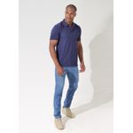Polo Masculina Marinho