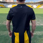 Camisa Masculina Jogo 4 Criciúma 2023 Preta E Amarela Volt