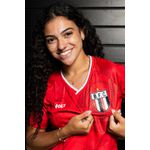 Camisa Feminina Aquece 2024 Botafogo Vermelha Volt