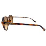 Óculos de Sol Anani HD em acetato cor animal print com as lentes policarbonato degradê marrom