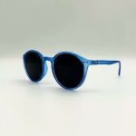 Óculos de Sol HD KEA AZUL Design Translucido, Lentes Redondas Degradê com Proteção UV 400! Azul