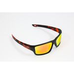 Óculos de Sol HD Oahu Amarelo Fogo – Acetato Preto com Lentes Polarizadas em Policarbonato