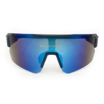 Óculos de Sol Pipeline 2.0.2 HD acetato Preto e verde lentes espelhadas mix esverdeado máscara apoio borracha Preto