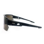 Óculos de Sol Pipeline 2.0.2 HD acetato Preto e verde lentes espelhadas mix esverdeado máscara apoio borracha Preto