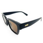 Óculos de sol HD Swell Marrom com armação e hastes marrom e lentes com proteção UV