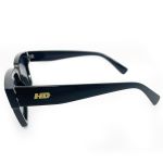 Óculos de sol HD Swell Marrom com armação e hastes marrom e lentes com proteção UV