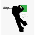 MANGUITO TÉRMICO POLIAMIDA PROTEÇÃO UV VPS BRASIL PRETO 