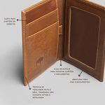Carteira em Couro Masculina Bourbon