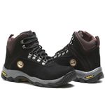 Bota Timberland Hiking Boot Masculino Premium - Preta e Marrom