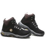 Bota Timberland Hiking Boot Masculino Premium - Preta e Marrom