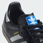 Tênis Adidas Samba Originals Casual Unissex Moda Preto e Branco