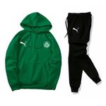 Conjunto de Moletom Sociedade Esportiva Palmeiras Puma Verde e Preto