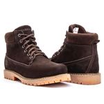 Bota Timberland Heritage Classic Masculino Inch Icon Premium - Marrom