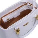 Bolsa Feminina Média Âmbar Branco
