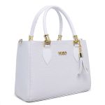 Bolsa Feminina Média Âmbar Branco