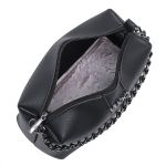 Bolsa Clutch Tiracolo Jade Preta