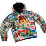 Blusa de Frio Moletom Infantil Grosso Confortável Roblox Verde