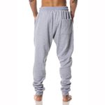 Calça Jogger Cargo de Moletom W2 Cinza Masculina 