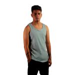 Regata Canelada Premium Cinza W2 (masculina)