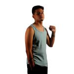 Regata Canelada Premium Cinza W2 (masculina)