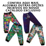 Calça Moletom Infantil Felpada Algodão Macia Quentinha Wandinha Preto