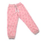 Conjunto Moletom Infantil Blusa de Frio e Calça Personagens Barbie Rosa