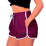 Short Feminino Uva Grape Moda Praia ou Academia W2 Premium