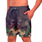 Short Masculino Camuflado Moda Praia ou Academia W2 Premium