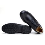 Bota Masculina Walk Gel - Couro Preto