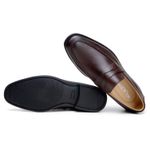 Sapato Masculino Loafer Maranelo - Couro Café