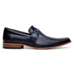 Sapato Masculino Loafer Romani - Couro Preto