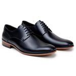 Sapato Masculino Derby Holanda - Couro Preto