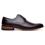 Sapato Masculino Derby Holanda - Couro Chocolate