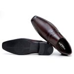 Sapato Masculino Mocassim London - Couro Chocolate
