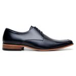 Sapato Masculino Derby Romani - Couro Preto