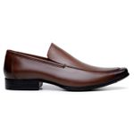 Sapato Masculino Loafer London - Couro Havana