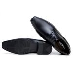 Sapato Masculino Derby London - Couro Preto