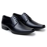 Sapato Masculino Derby London - Couro Preto