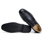 Sapato Masculino Derby Maranelo - Couro Preto