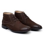 Bota Masculina Maranelo - Couro Nobuck Marrom