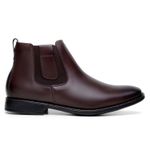 Bota Masculina Chelsea - Couro Chocolate