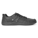 Sapatenis Sapato Casual Masculino Flexível Black