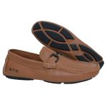 Mocassim Drive Couro Floater Masculino Artesanal Caramelo