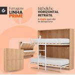 Cama Beliche Linha Prime Com Movel