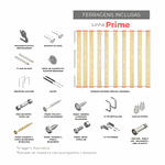 Cama Casal Vertical Linha Prime Com Móvel