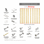 Cama Queen Linha Prime Com madeiras