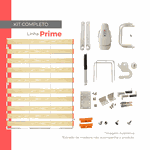 Cama Queen Linha Prime Com madeiras