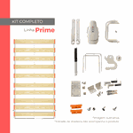 Cama Solteiro Horizontal Linha Prime Com Movel