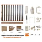 Kit Casal Horizontal Retrátil Linha Prime