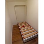 Cama Solteiro Vertical Retrátil com escrivaninha linha prime